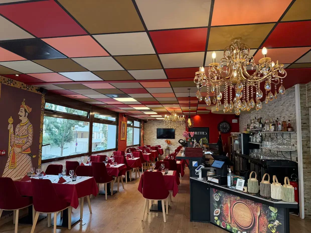 Indian Masala dining room interior